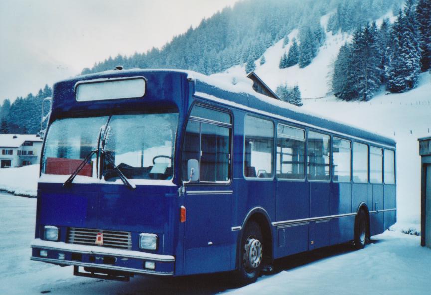 (113'405) - EAB Engelberg - Volvo/R&J (ex STI Thun Nr. 27; ex SAT Thun Nr. 27) am 26. Dezember 2008 in Engelberg, Talstation Titlisbahnen