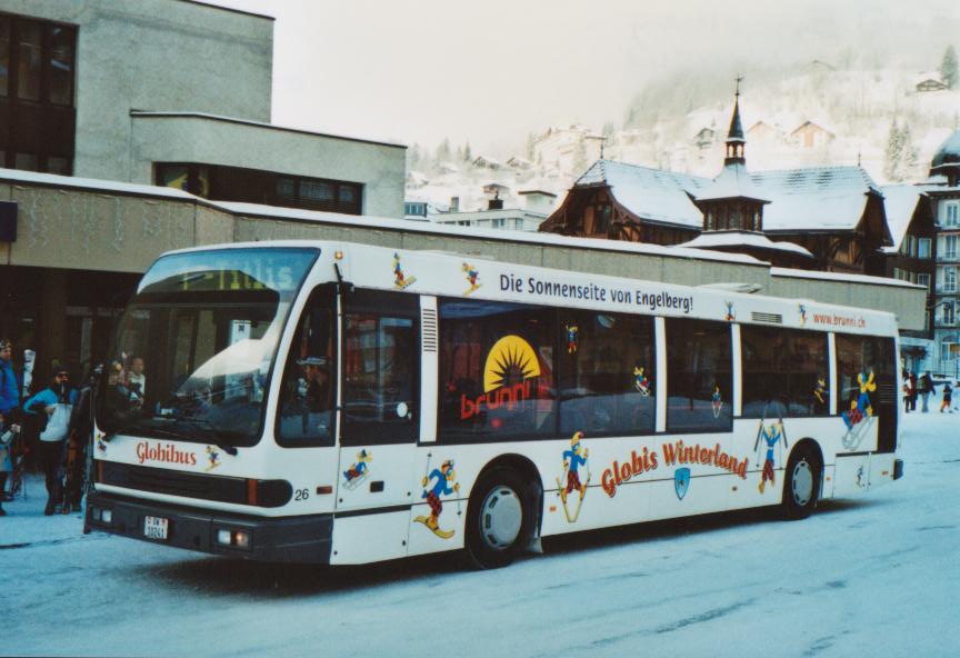 (113'417) - EAB Engelberg - OW 10'241 - Den Oudsten (ex AAGU Altdorf Nr. 26) am 26. Dezember 2008 beim Bahnhof Engelberg