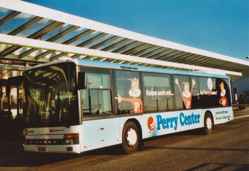 (113'435) - BDWM Bremgarten - Nr. 1/AG 370'301 - Setra (ex Tschannen, Zofingen Nr. 5) am 26. Dezember 2008 beim Bahnhof Zofingen