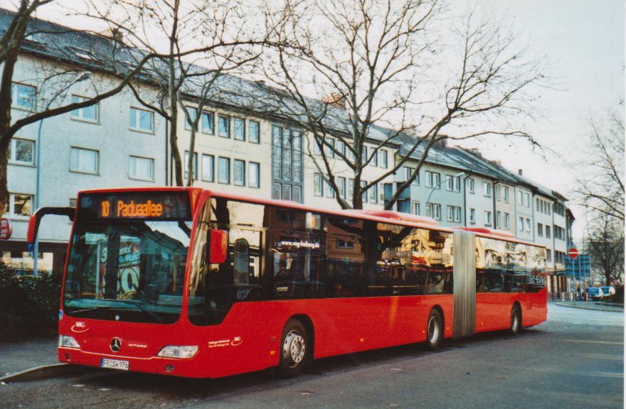 (113'529) - VAG Freiburg - Nr. 976/FR-SW 976 - Mercedes am 3. Januar 2009 in Freiburg, Siegesdenkmal