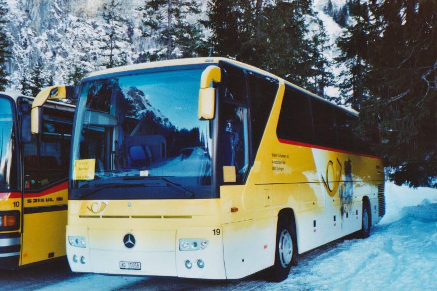 (113'720) - Tschannen, Zogingen - Nr. 19/AG 15'058 - Mercedes am 11. Januar 2009 in Adelboden, Unter dem Birg