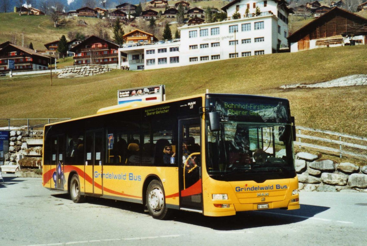 (115'804) - AVG Grindelwald - Nr. 24/BE 364'408 - MAN/Gppel am 5. April 2009 in Grindelwald, Mnnlichenbahn