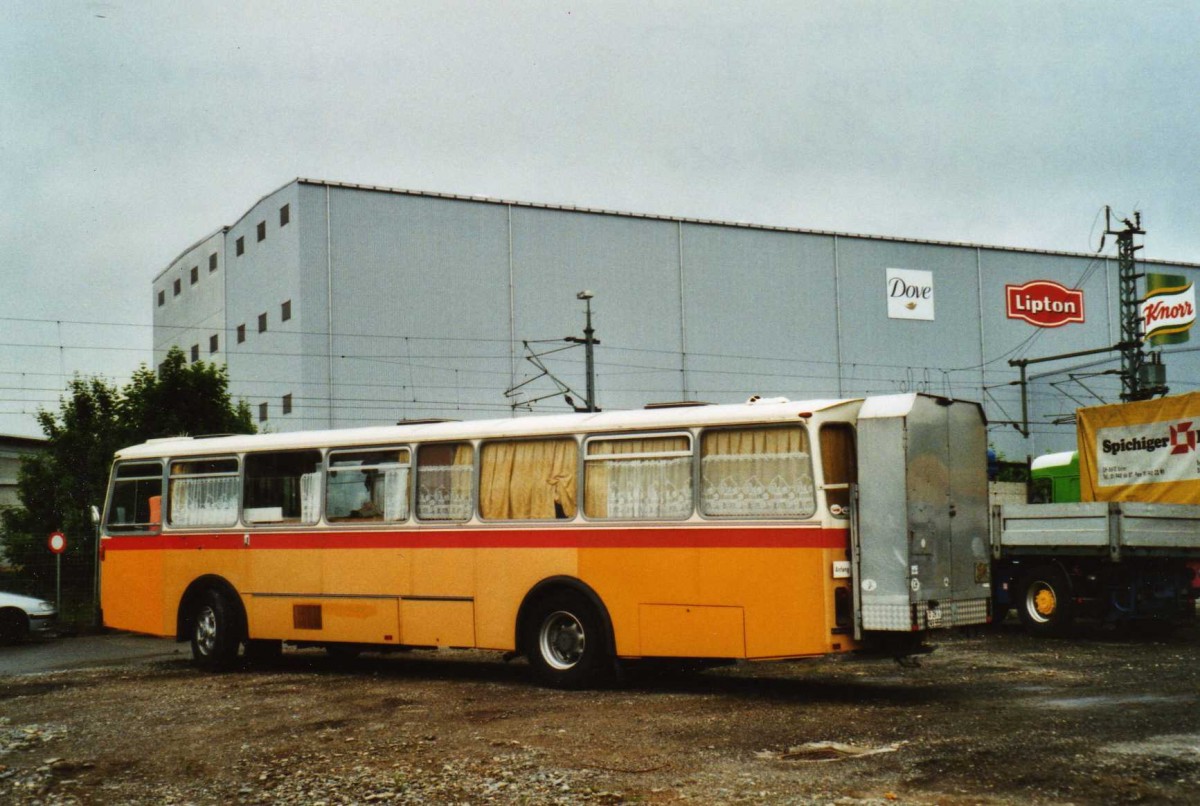 (117'214) - Gadliger, Horgen - ZH 293'555 - Saurer/Tscher (ex Lienert&Ehrler, Einsiedeln; ex Lienert, Einsiedeln) am 6. Juni 2009 in Thayngen, Saurertreffen