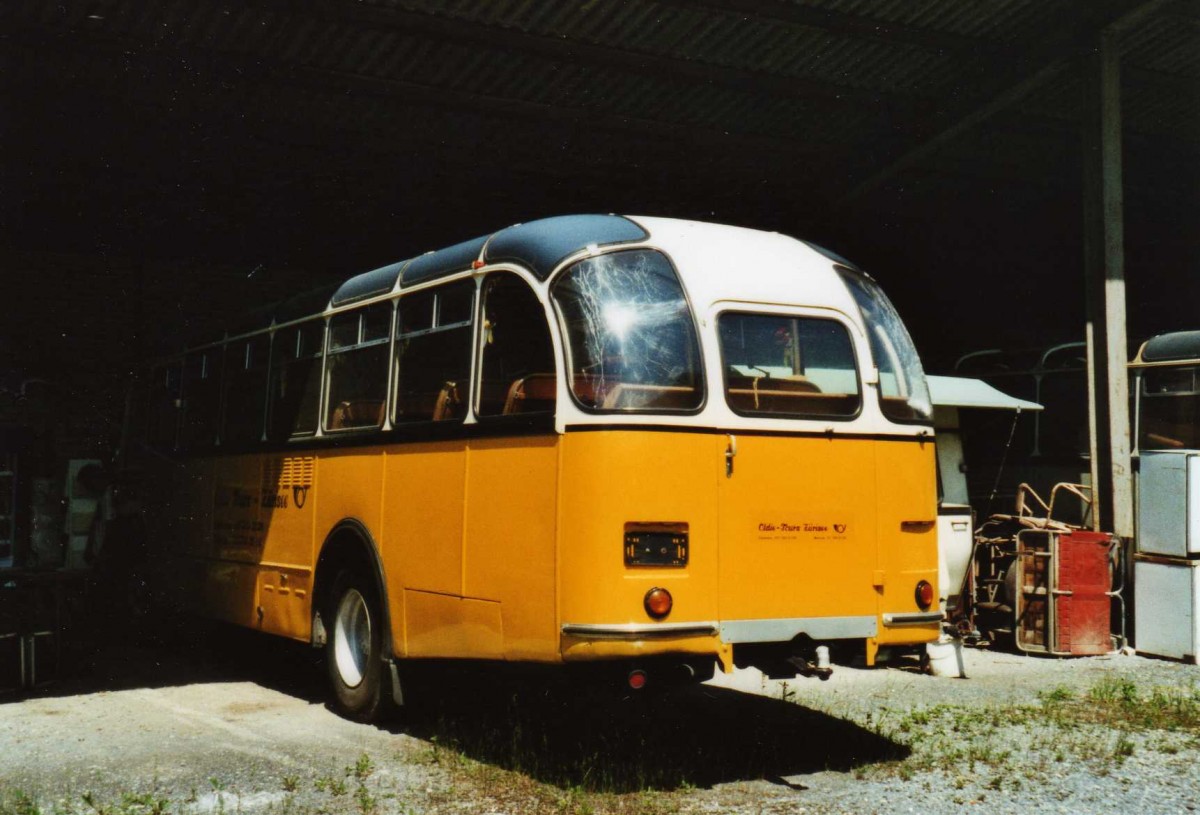 (117'921) - Oldie-Tours Zrisee, Wollerau - Nr. 23 - Saurer/Saurer am 4. Juli 2009 in Nfels