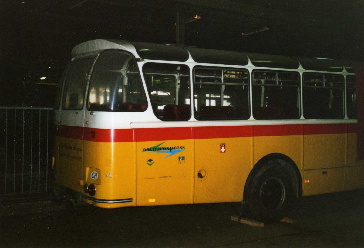 (118'530) - FRAM Drachten - Nr. 11 - FBW/Hess (ex P 24'166) am 7. Juli 2009 in Drachten, Autobusmuseum (Teilaufnahme)