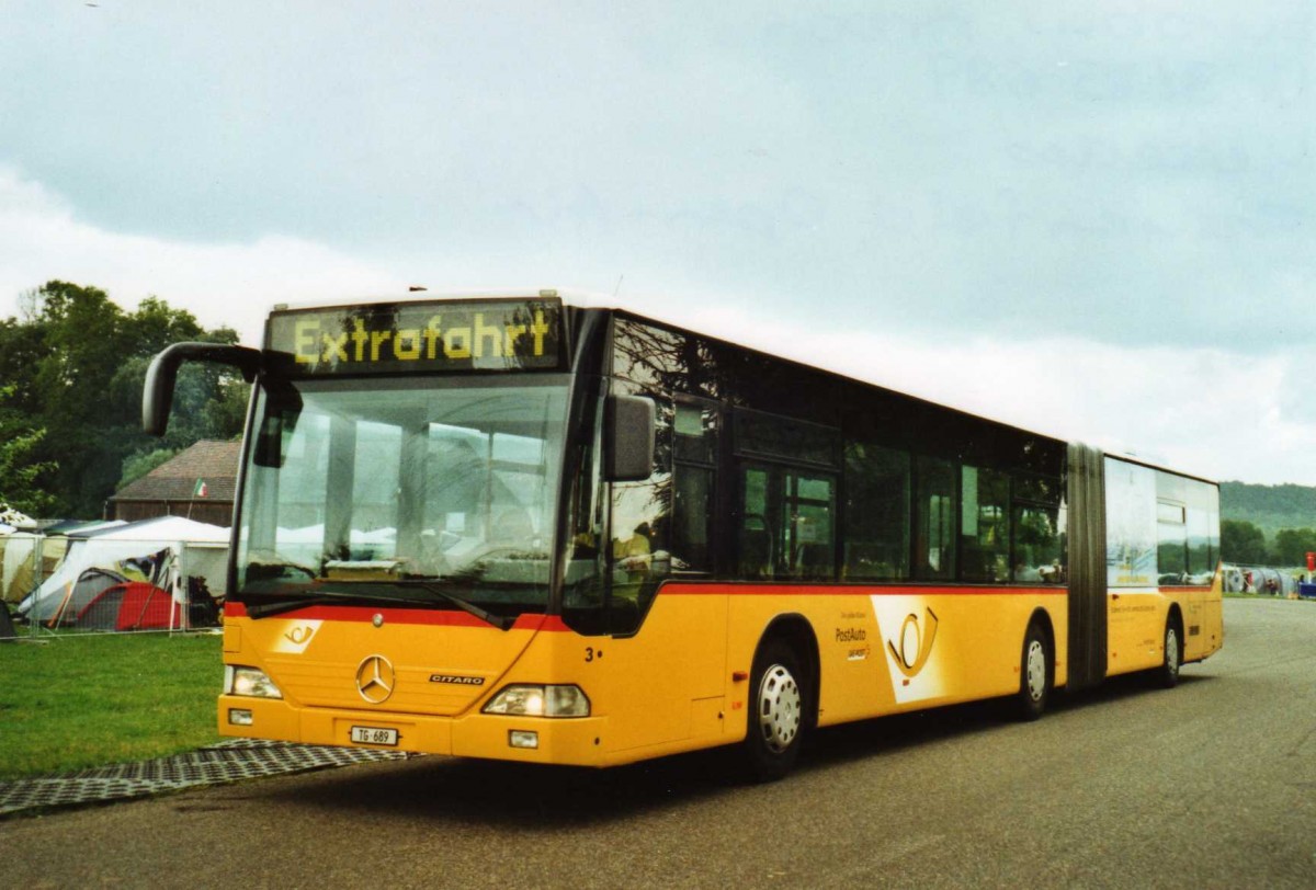 (118'914) - Eurobus, Arbon - Nr. 3/TG 689 - Mercedes am 10. Juli 2009 in Frauenfeld, Open-Air