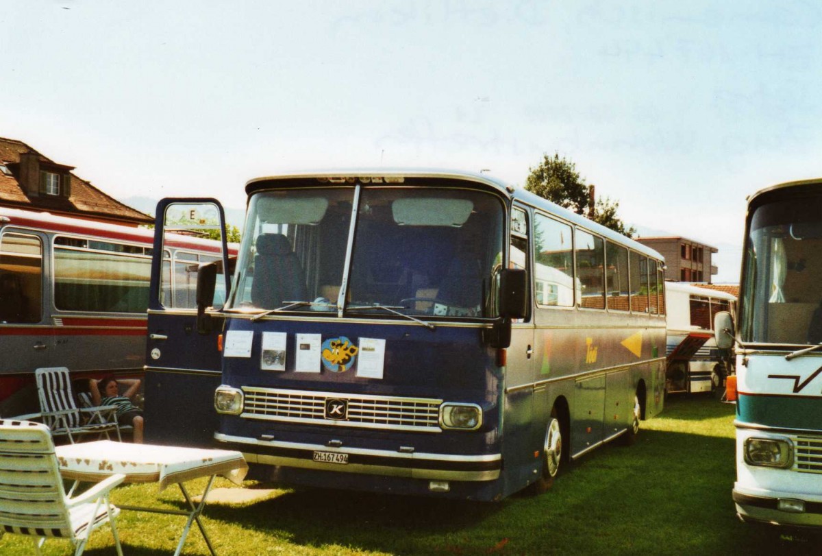 (119'827) - Camenisch, Dietlikon - ZH 167'494 - Setra am 15. August 2009 in Zug, Wohnbustreffen