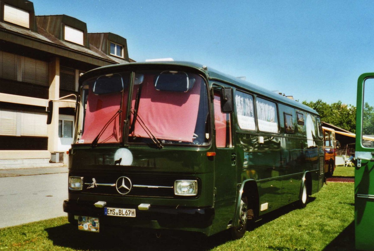 (119'924) - Aus Deutschland: ??? - EMS-BL 67H - Mercedes am 15. August 2009 in Zug, Wohnbustreffen