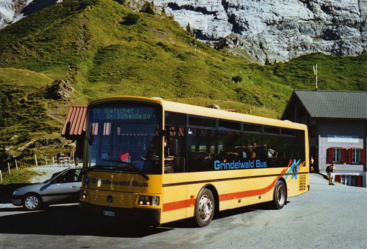 (120'430) - AVG Grindelwald - Nr. 15/BE 416'282 - Vetter am 23. August 2009 auf der Grossen Scheidegg