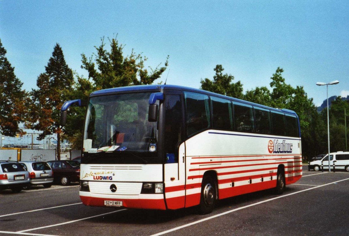 (121'332) - Aus Oesterreich: Ludwig, Schwaz - SZ 2 MFF - Mercedes am 27. September 2009 in Thun, Seestrasse