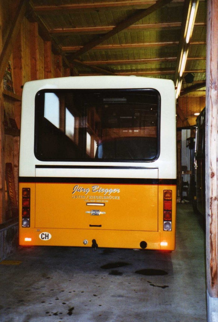 (121'810) - Biegger, Uster - Nr. 11 - NAW/R&J (ex AS Engi Nr. 7) am 24. Oktober 2009 in Ziegelbrcke, Museum