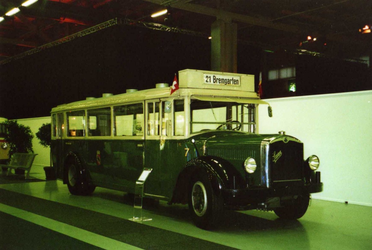 (121'912) - SVB Bern (TVB) - Nr. 7 - Saurer/R&Str. am 13. November 2009 in Bern, Suissetraffic