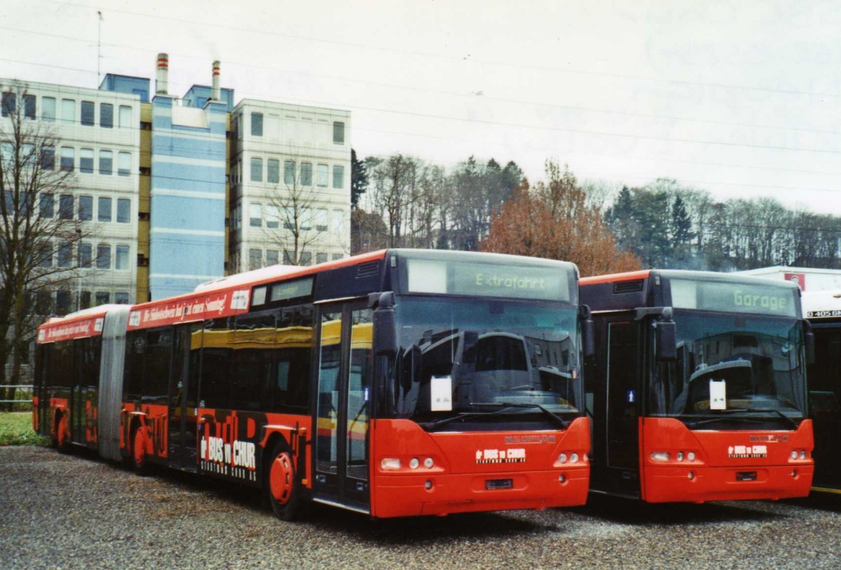 (122'909) - SBC Chur - Nr. 54 - Neoplan am 13. Dezember 2009 in Kloten, EvoBus