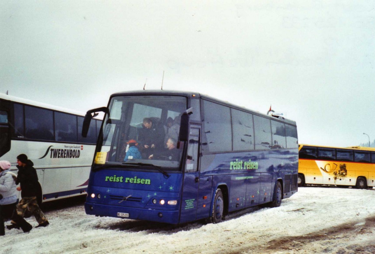 (123'527) - Reist, Gutenburg - BE 125'233 - Volvo am 9. Januar 2010 in Adelboden, Weltcup