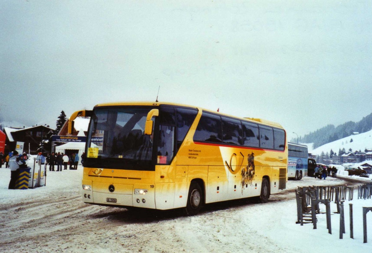 (123'531) - Tschannen, Zofingen - Nr. 19/AG 15'058 - Mercedes am 9. Januar 2010 in Adelboden, Weltcup