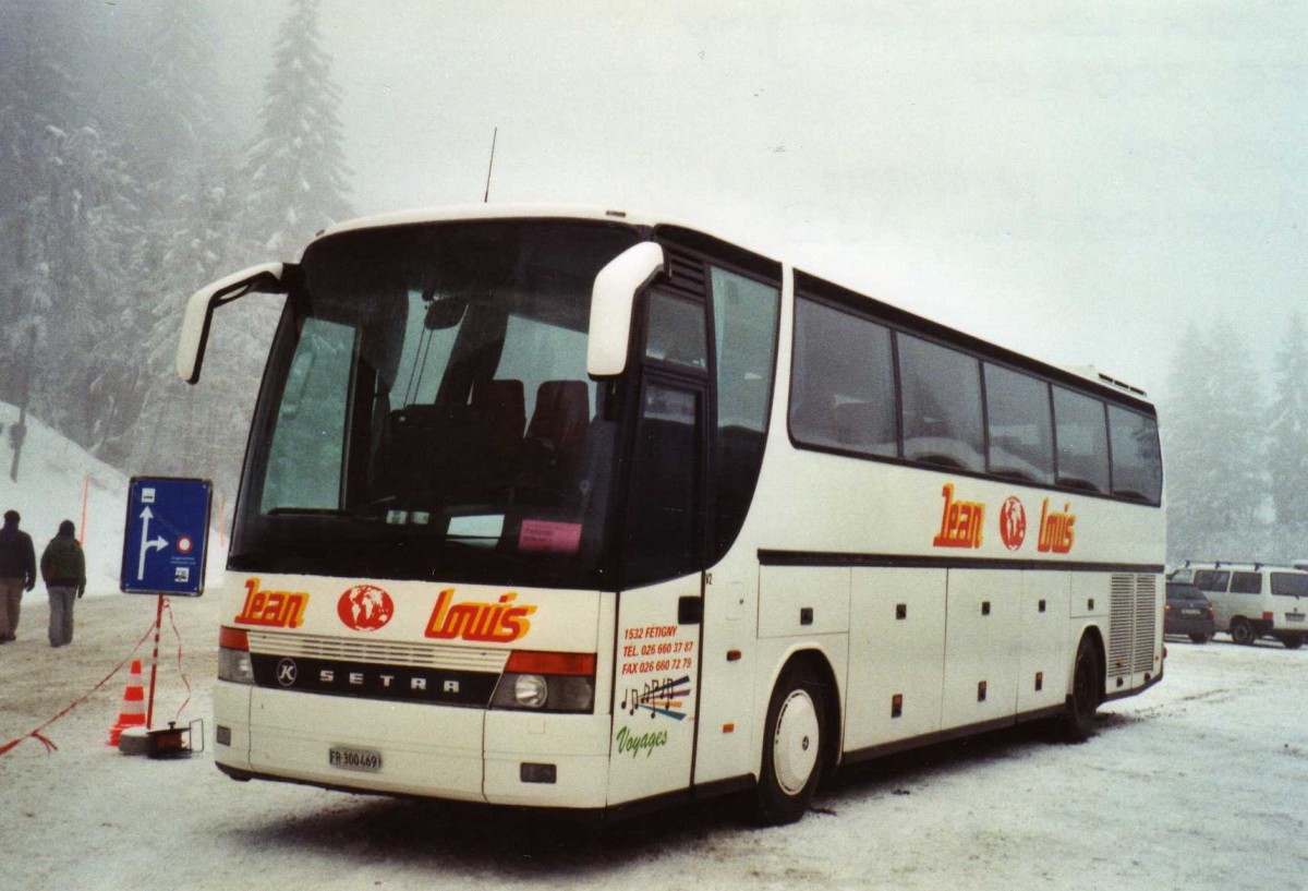 (123'906) - Jean-Louis, Ftigny - FR 300'469 - Setra am 9. Januar 2010 in Adelboden, ASB