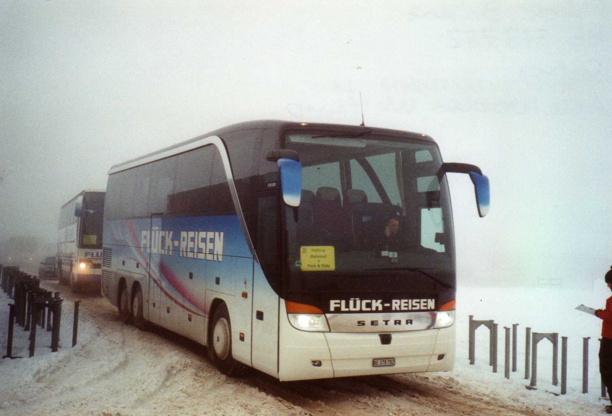 (123'926) - Flck, Brienz - BE 378'782 - Setra am 9. Januar 2010 in Adelboden, Weltcup