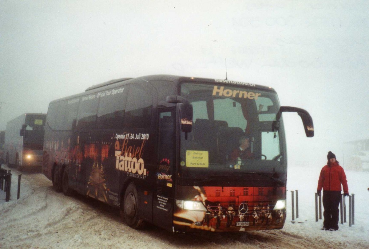 (123'936) - Horner, Tafers - Nr. 1/FR 300'501 - Mercedes am 9. Januar 2010 in Adelboden, Weltcup