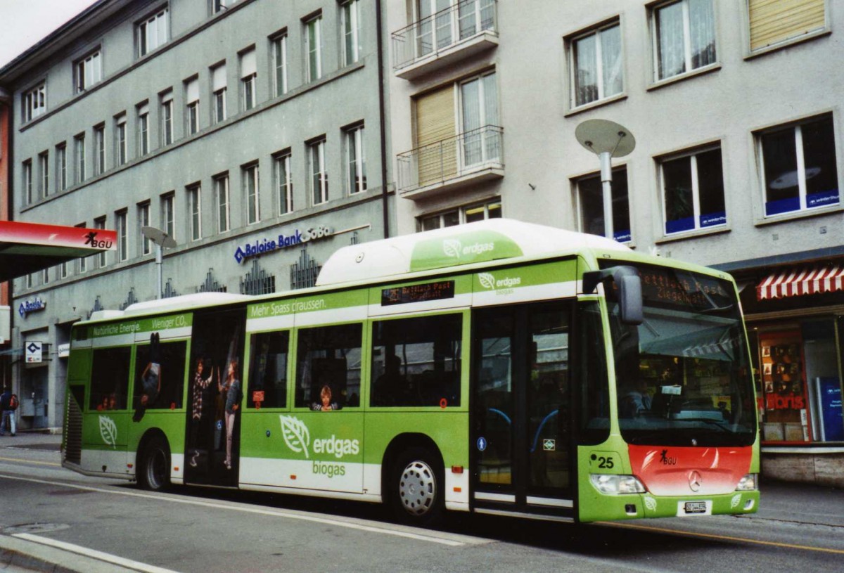 (124'406) - BGU Grenchen - Nr. 25/SO 144'839 - Mercedes am 15. Februar 2010 in Grenchen, Postplatz