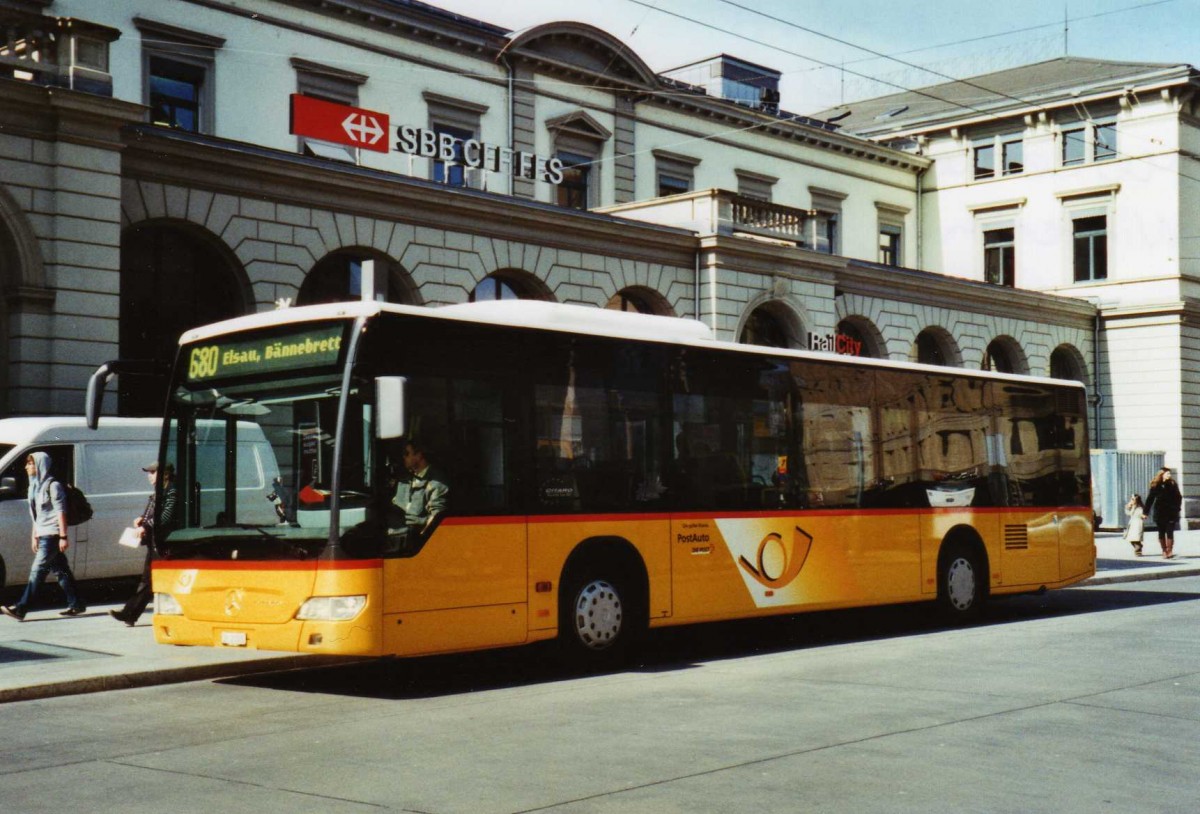 (125'037) - Steiger, Schlatt - Nr. 222/ZH 21'005 - Mercedes am 17. Mrz 2010 beim Hauptbahnhof Winterthur