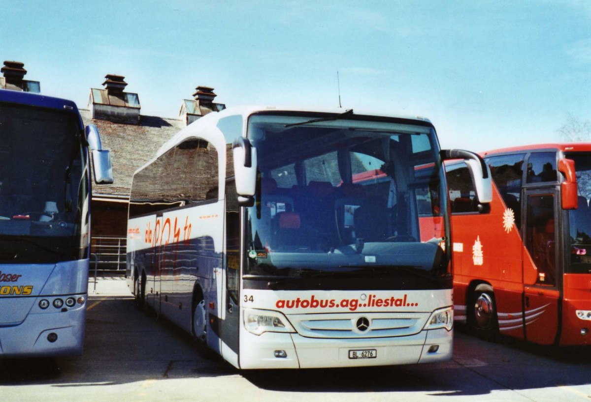 (125'131) - AAGL Liestal - Nr. 34/BL 6276 - Mercedes am 19. Mrz 2010 in Thun, Expo