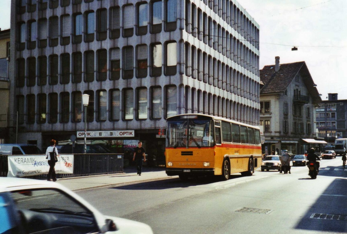 (125'522) - Kammermann, Bern - BE 650'996 - Saurer/Hess (ex Flury, Balm; ex P 24'233) am 19. April 2010 in Thun, Kuhbrcke