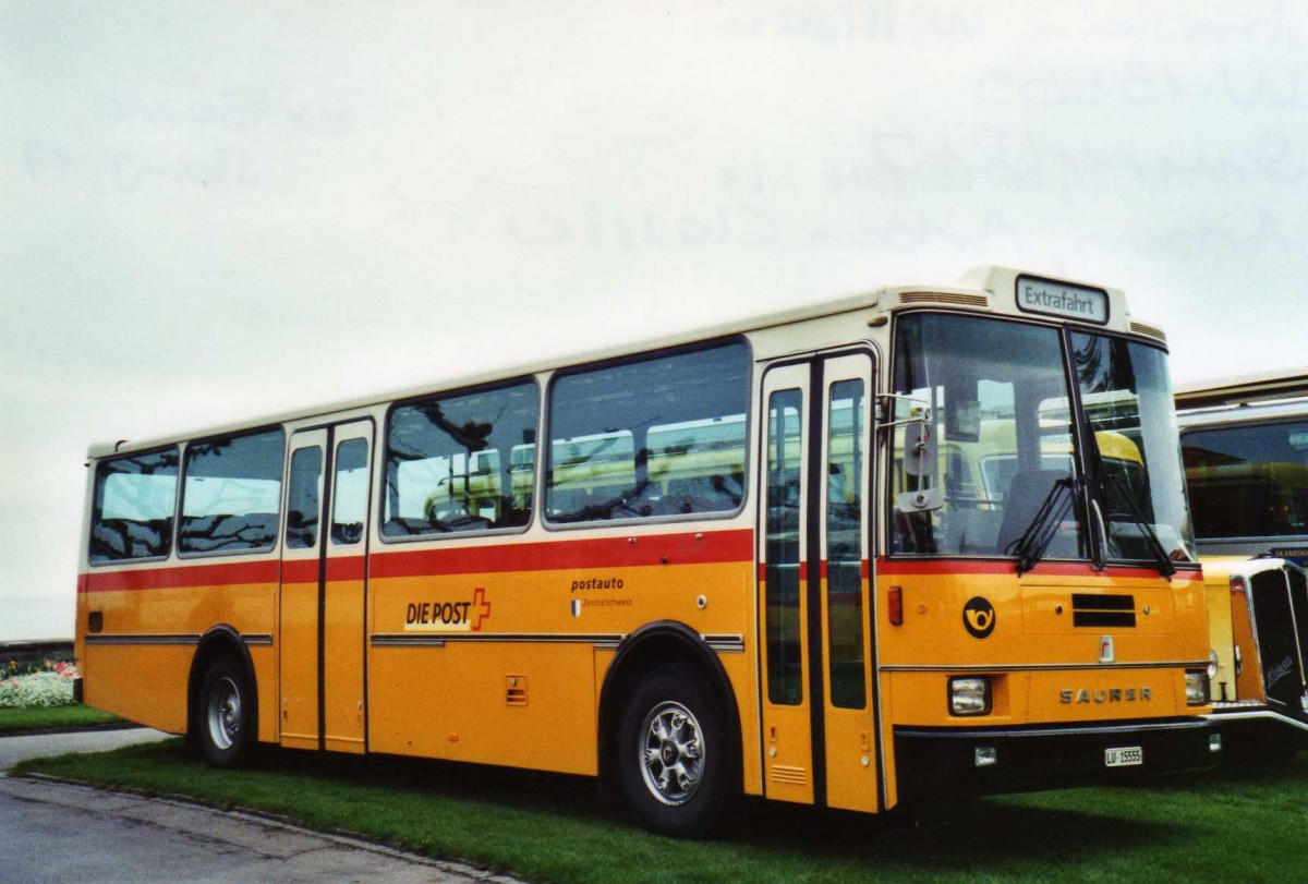 (125'715) - Amstein, Willisau - LU 15'555 - Saurer/R&J (ex Thepra, Stans Nr. 17; ex Gowa, Stans Nr. 17) am 1. Mai 2010 in Arbon, Arbon Classics