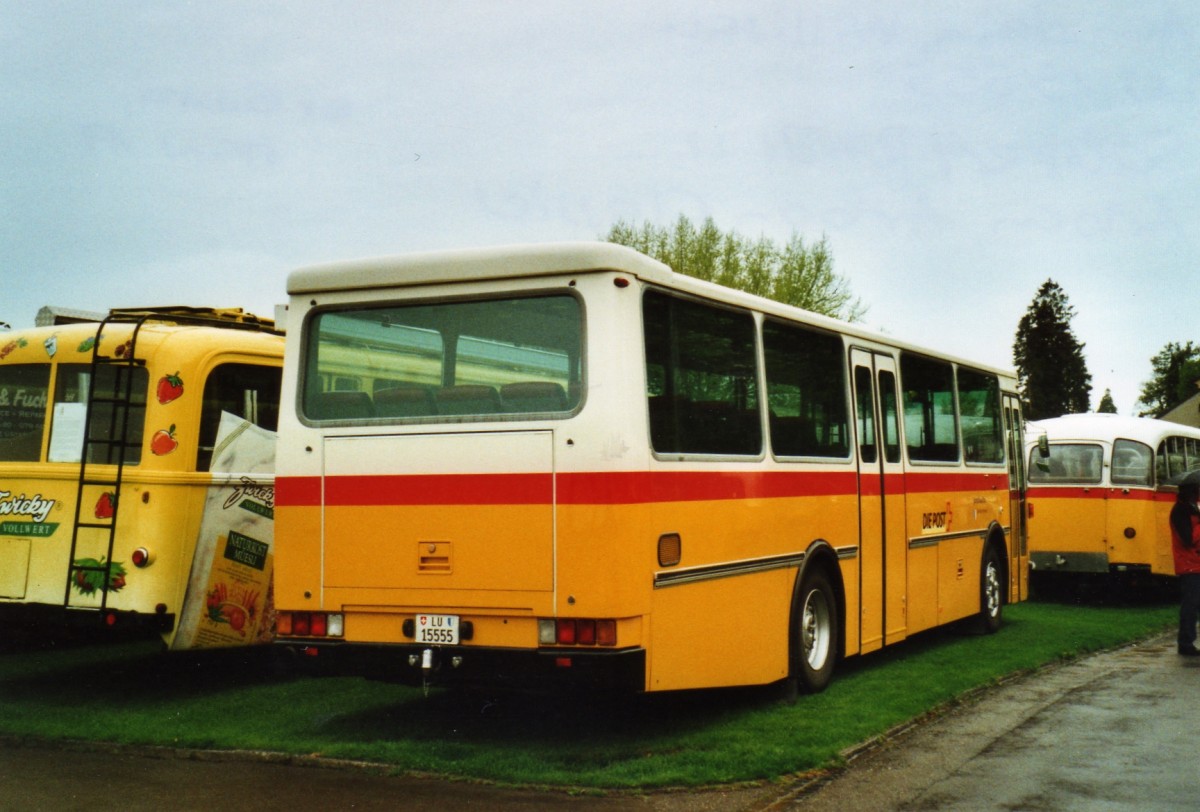 (126'026) - Amstein, Willisau - LU 15'555 - Saurer/R&J (ex Thepra, Stans Nr. 17; ex Gowa, Stans Nr. 17) am 1. Mai 2010 in Arbon, Arbon Classics