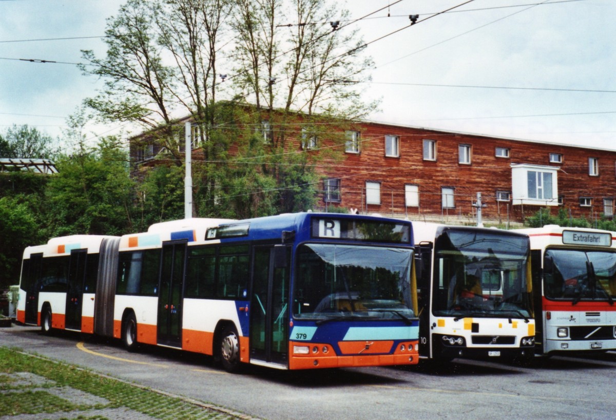 (126'237) - TPG Genve - Nr. 379 - Volvo am 16. Mai 2010 in Schaffhausen, Busdepot VBSH