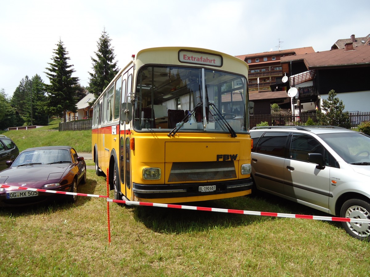 (127'503) - Aus der Schweiz: Heuberger, Zwingen - BL 190'687 - FBW/Tscher (ex Kurhaus Val Sinestra, Sent; ex Mark, Andeer; ex Fravi, Andeer) am 3. Juli 2010 bei Eisenbach