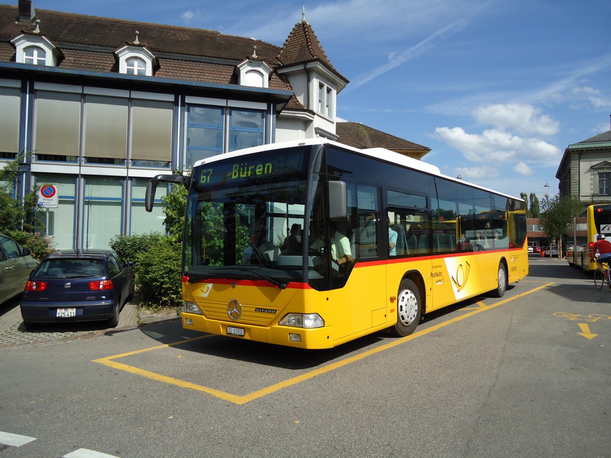 (127'719) - Wohlgemuth, Hochwald - SO 21'932 - Mercedes am 6. Juli 2010 beim Bahnhof Liestal