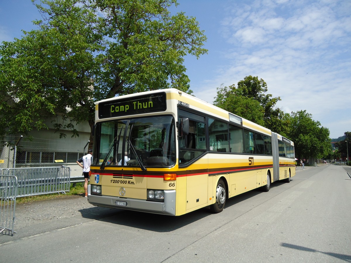 (127'949) - STI Thun - Nr. 66/BE 371'366 - Mercedes am 11. Juli 2010 in Thun, Rtlistrasse