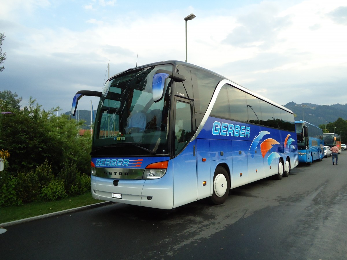 (127'996) - Gerber, Roggwil - Nr. 4/BE 218'846 - Setra am 16. Juli 2010 in Thun, Strandbad