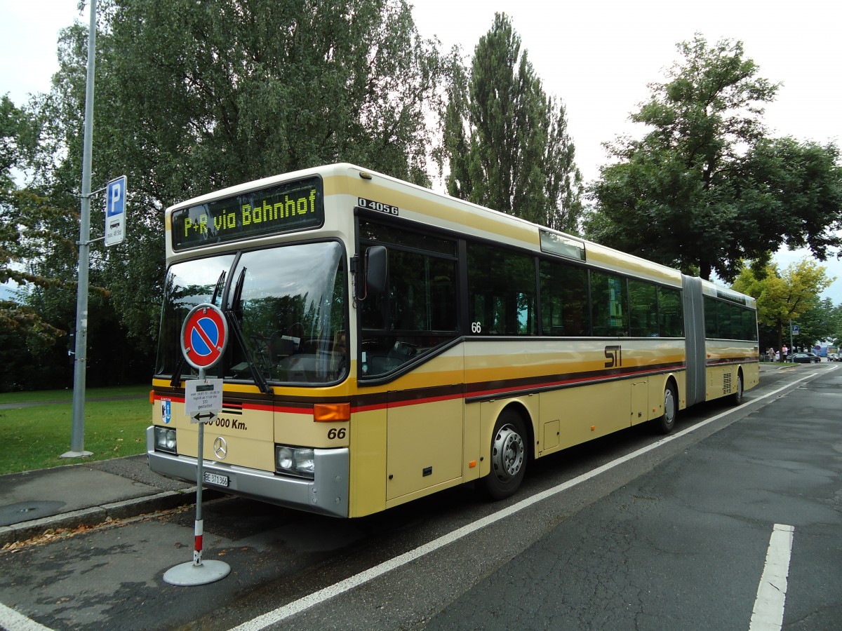 (128'000) - STI Thun - Nr. 66/BE 371'366 - Mercedes am 16. Juli 2010 in Thun, Lachen