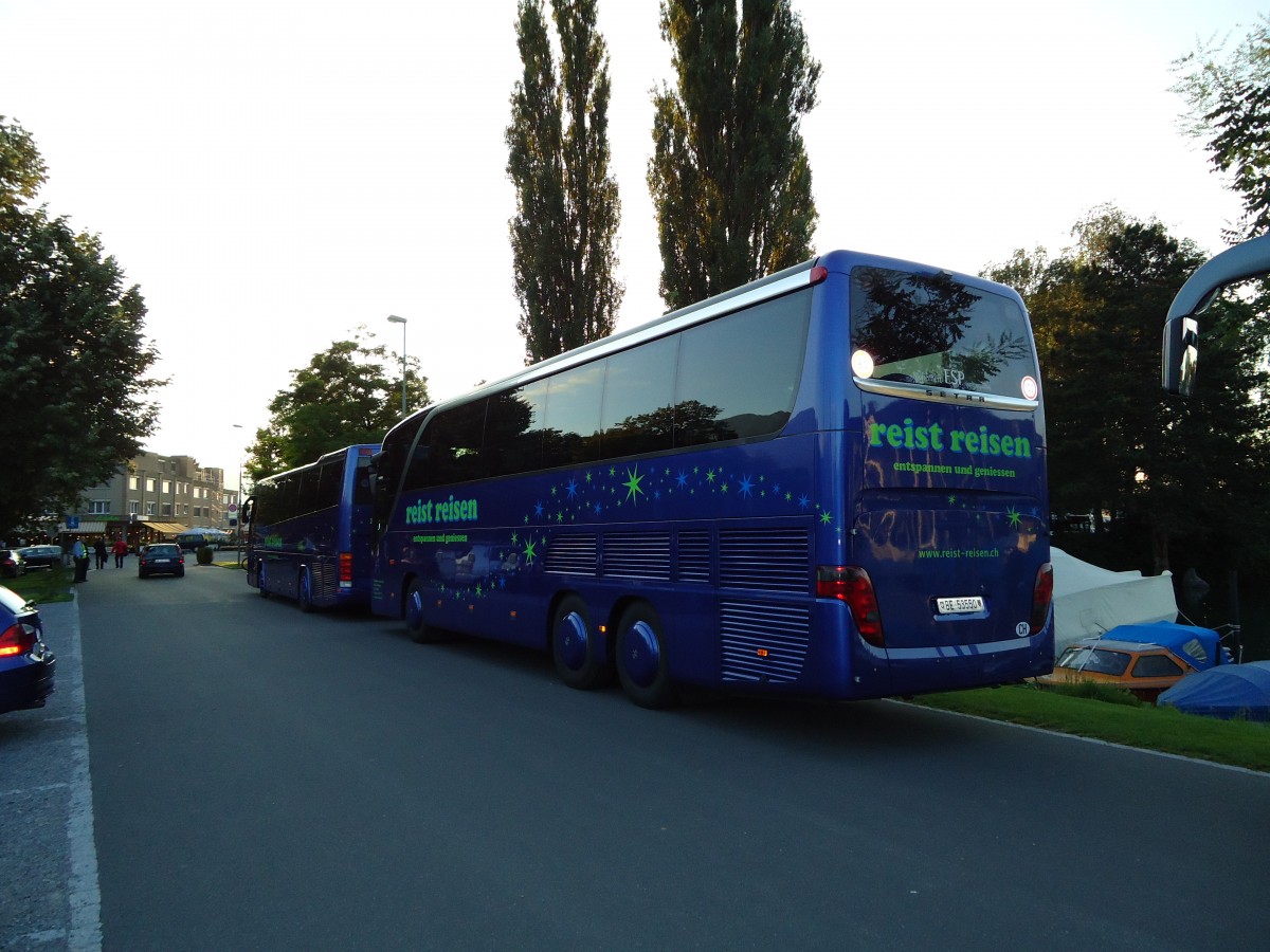 (128'116) - Reist, Gutenburg - BE 53'550 - Setra am 27. Juli 2010 in Thun, Strandbad