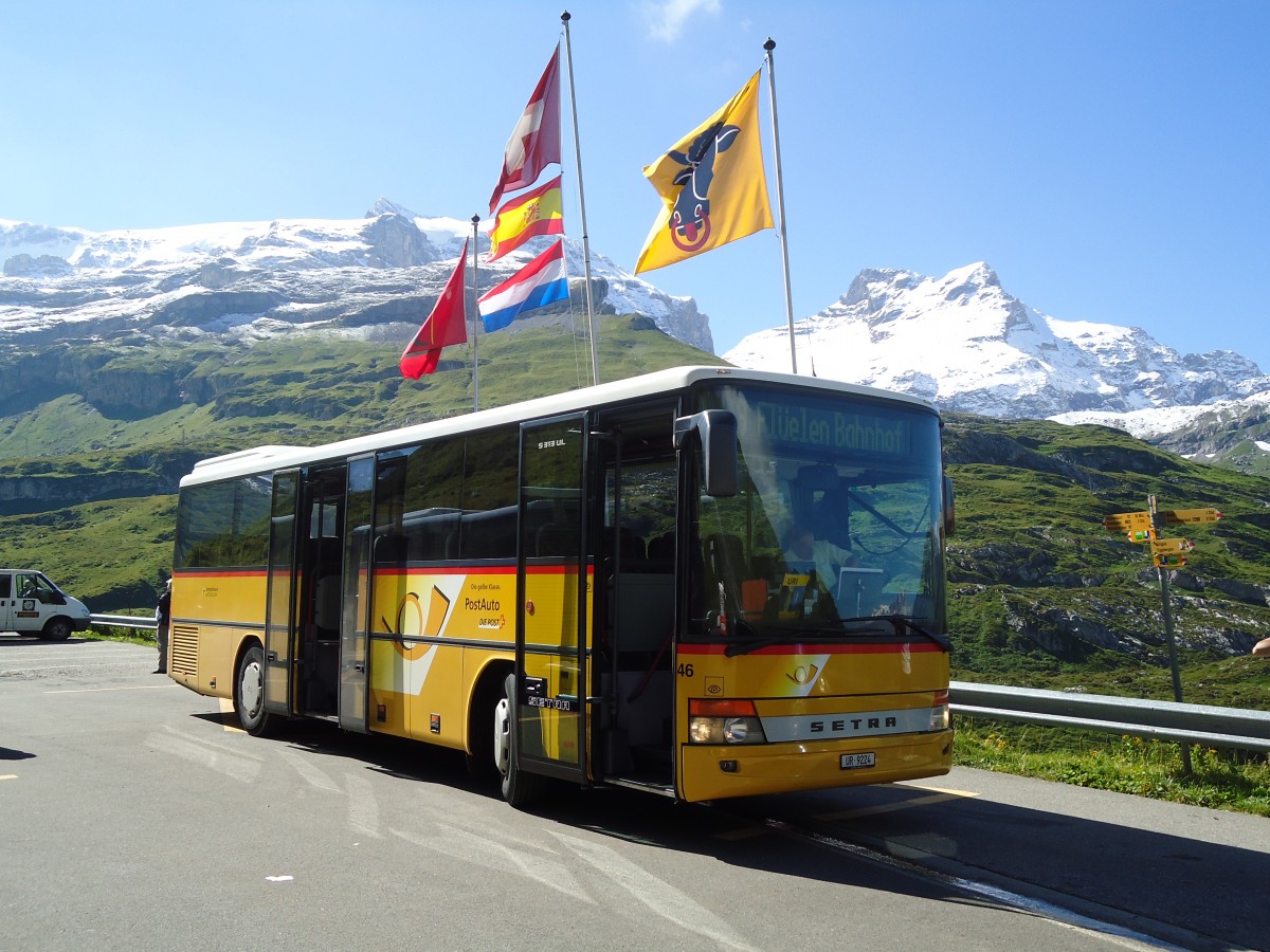 (128'249) - AAGU Altdorf - Nr. 46/UR 9224 - Setra am 7. August 2010 in Unterschchen, Balm