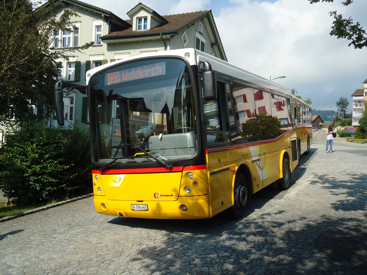 (128'787) - Schmidt, Jonschwil - SG 104'445 - Cacciamali am 21. August 2010 in Engelburg, Post