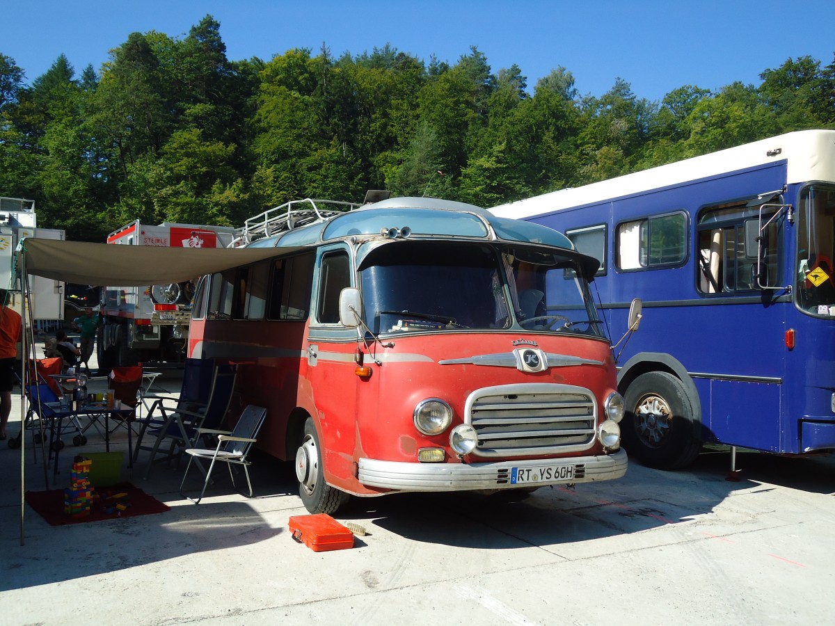 (128'981) - Aus Deutschland: ??? - RT-YS 60H - Setra am 22. August 2010 in Thayngen, Wohnbustreffen