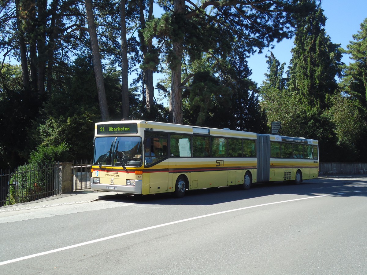 (129'188) - STI Thun - Nr. 66/BE 371'366 - Mercedes am 1. September 2010 in Oberhofen, Wichterheer