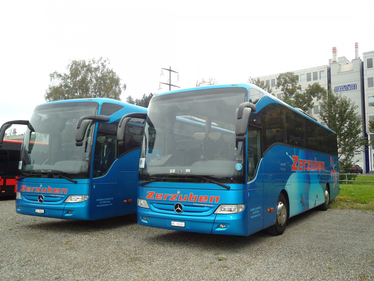 (129'719) - Zerzuben, Visp-Eyholz - Nr. 3/VS 30'060 - Mercedes am 15. September 2010 in Kloten, EvoBus