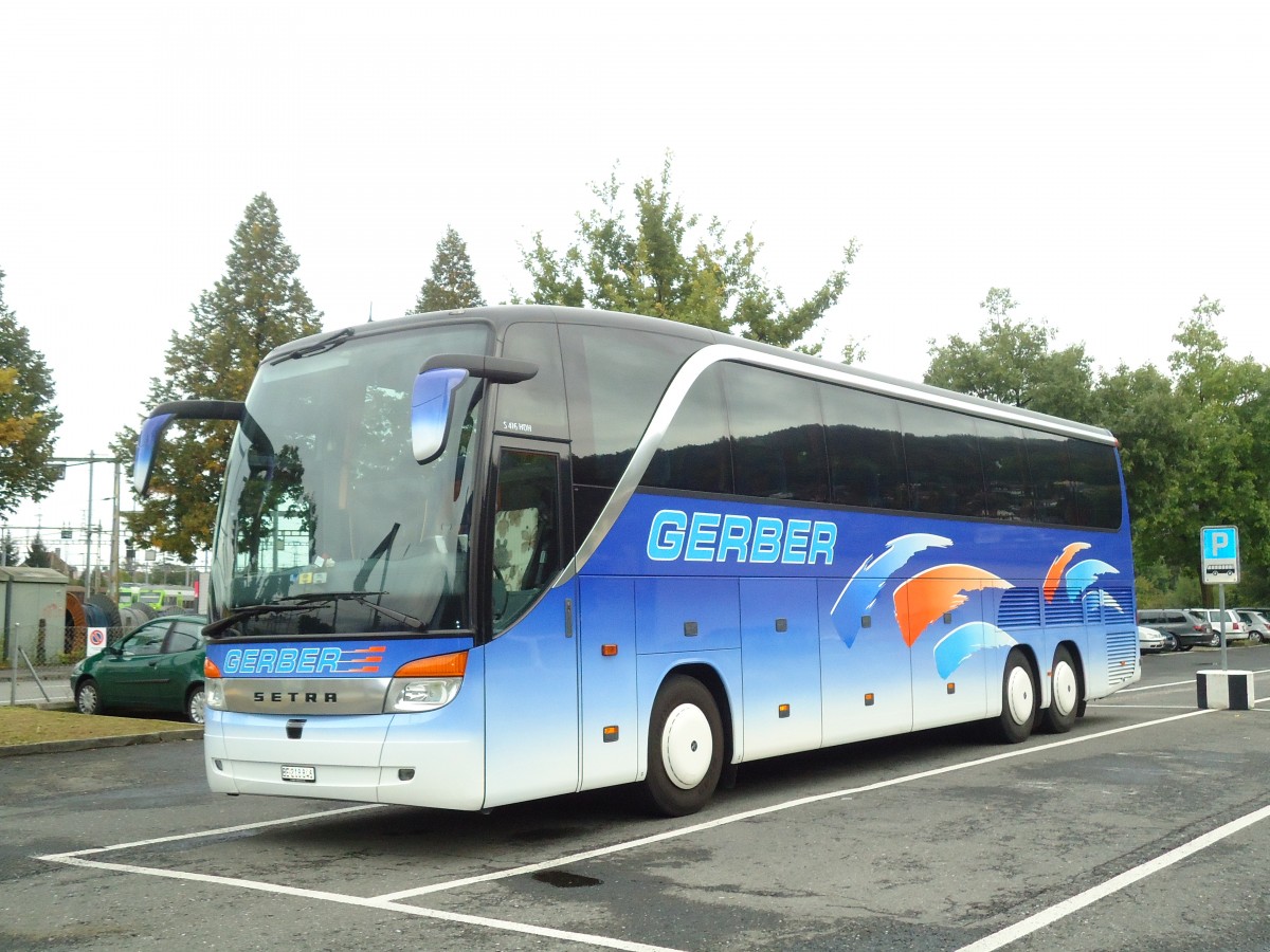 (129'750) - Gerber, Roggwil - Nr. 4/BE 218'846 - Setra am 17. September 2010 in Thun, Seestrasse