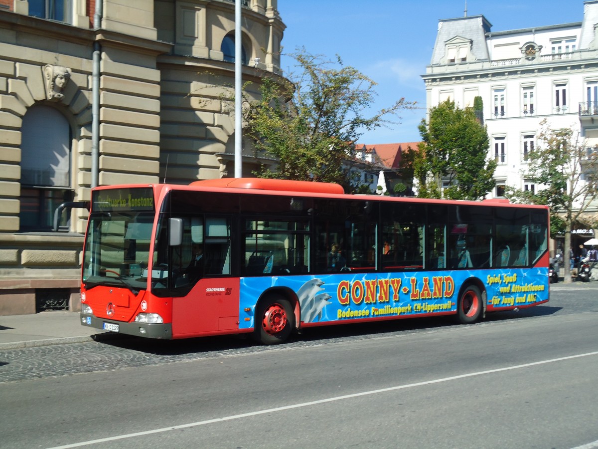 (130'060) - SWK Konstanz - Nr. 29/KN-C 1129 - Mercedes am 20. September 2010 in Konstanz, Post/Marktsttte