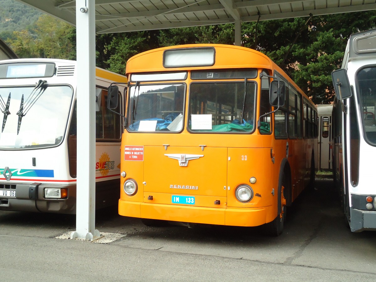 (130'710) - Aus Italien: RT Imperia - Nr. 1133/IM 133 - Fiat/Menarini Trolleybus am 16. Oktober 2010 in Breil-sur-Roya, Muse Bus