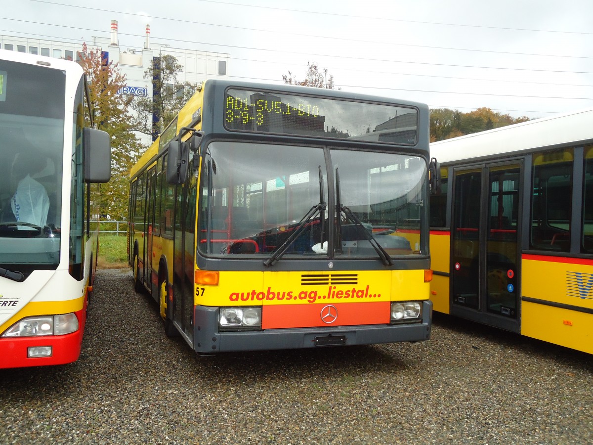 (130'762) - AAGL Liestal - Nr. 57 - Mercedes am 24. Oktober 2010 in Kloten, EvoBus