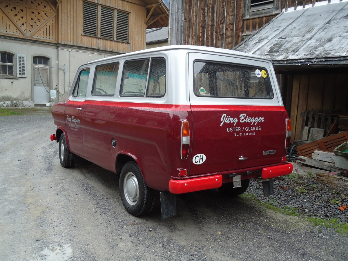 (130'798) - Biegger, Uster - Nr. 4 - Ford (ex Print-Color) am 24. Oktober 2010 in Ziegelbrcke, Museum