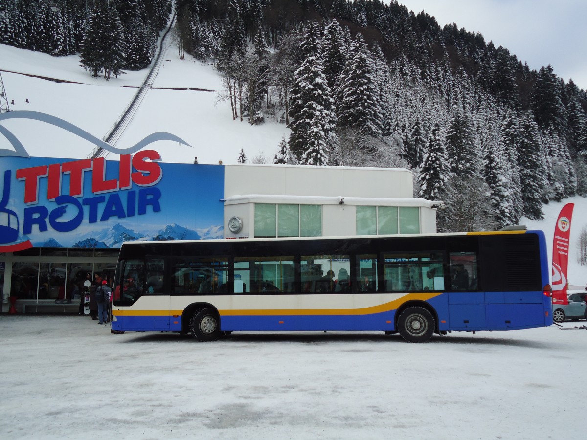 (131'773) - EAB Engelberg - OW 10'195 - Mercedes (ex TC La Chaux-de-Fonds Nr. 214) am 29. Dezember 2010 in Engelberg, Titlisbahnen