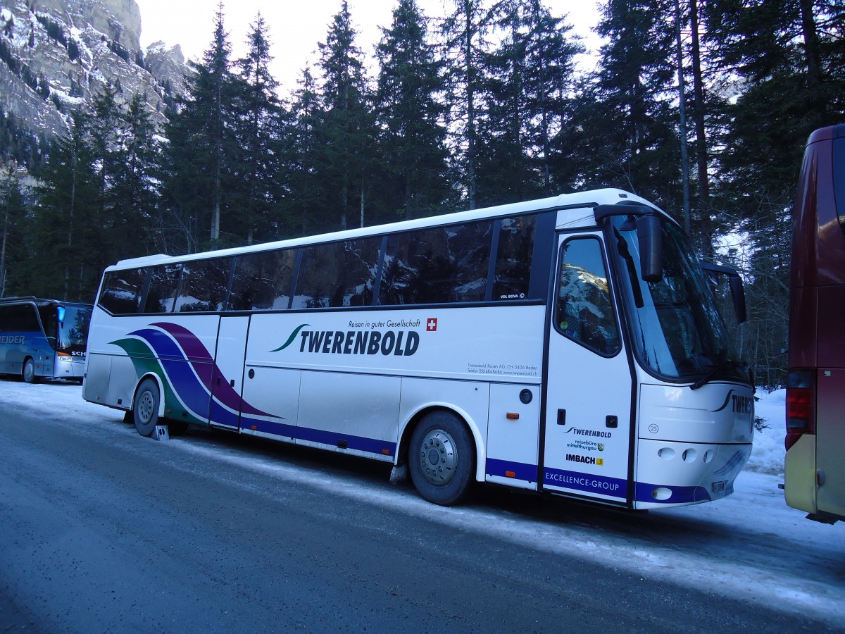 (132'112) - Twerenbold, Baden - Nr. 25/AG 25'849 - Bova am 8. Januar 2011 in Adelboden, Unter dem Birg