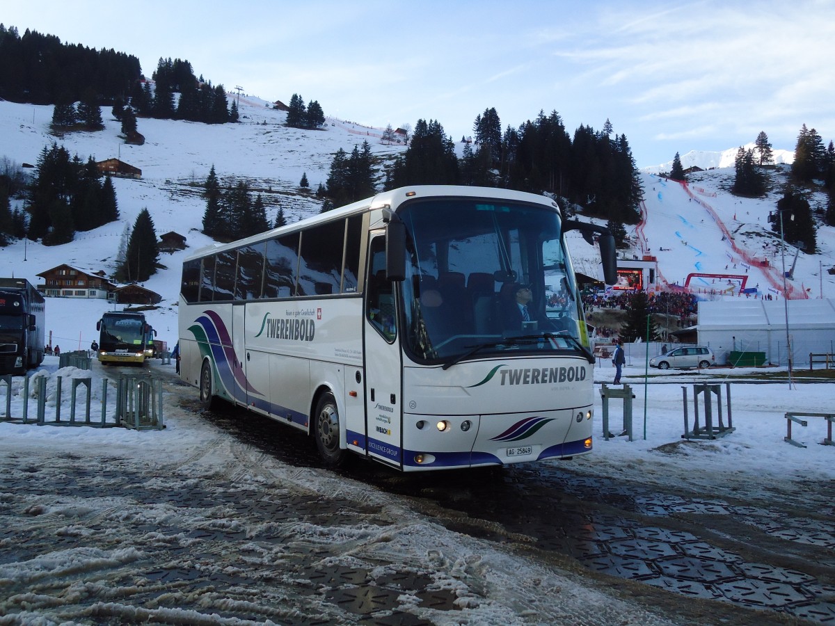 (132'165) - Twerenbold, Baden - Nr. 25/AG 25'849 - Bova am 8. Januar 2011 in Adelboden, Weltcup