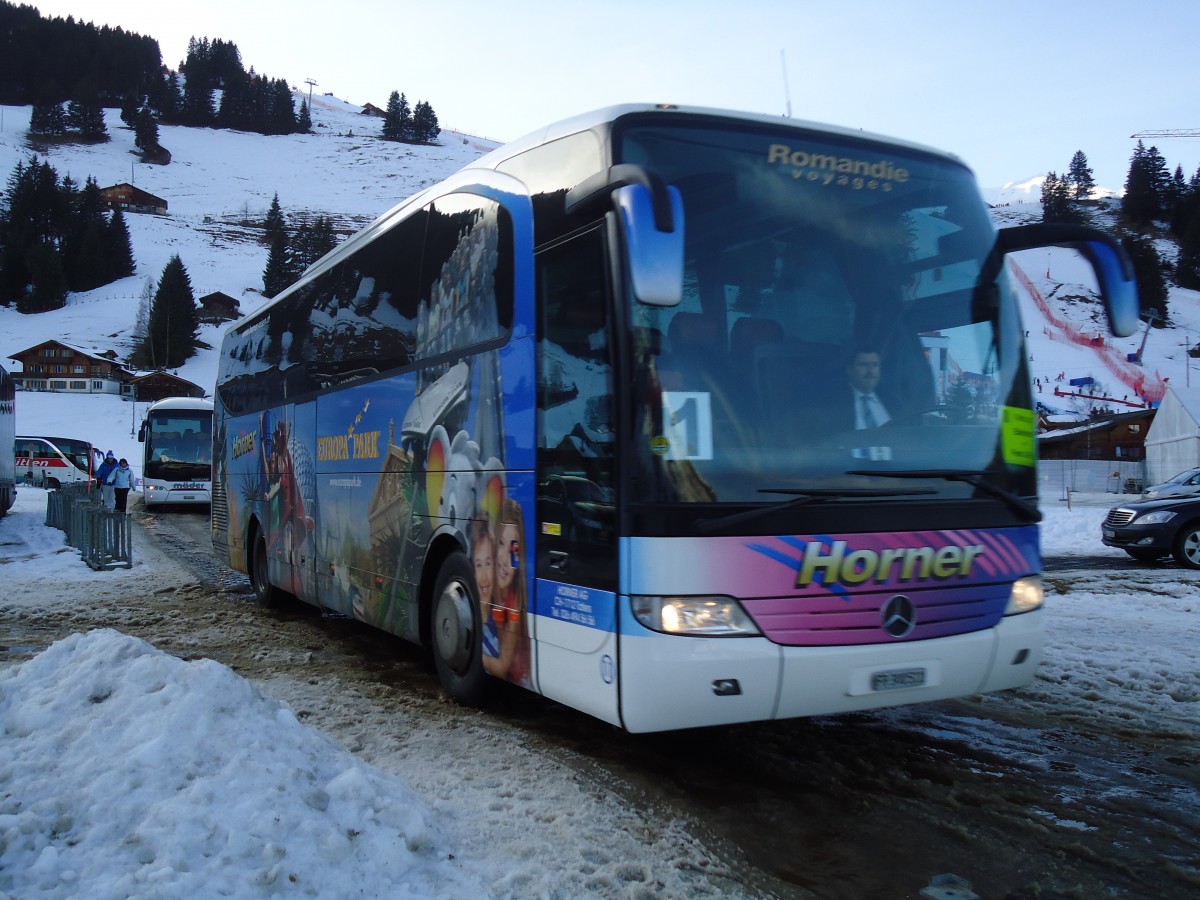 (132'195) - Horner, Tafers - Nr. 11/FR 300'511 - Mercedes am 8. Januar 2011 in Adelboden, Weltcup