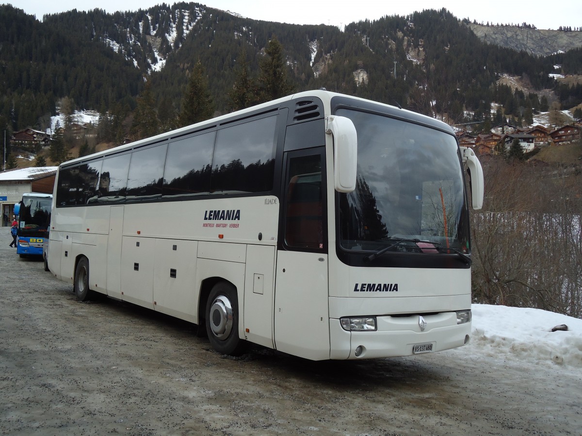 (132'238) - Lmania, Montreux - VS 137'480 - Renault am 9. Januar 2011 in Adelboden, ASB